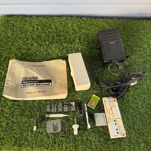 Sears Kenmore 385 1960180 Sewing Machine Accessories Manual Foot Pedal